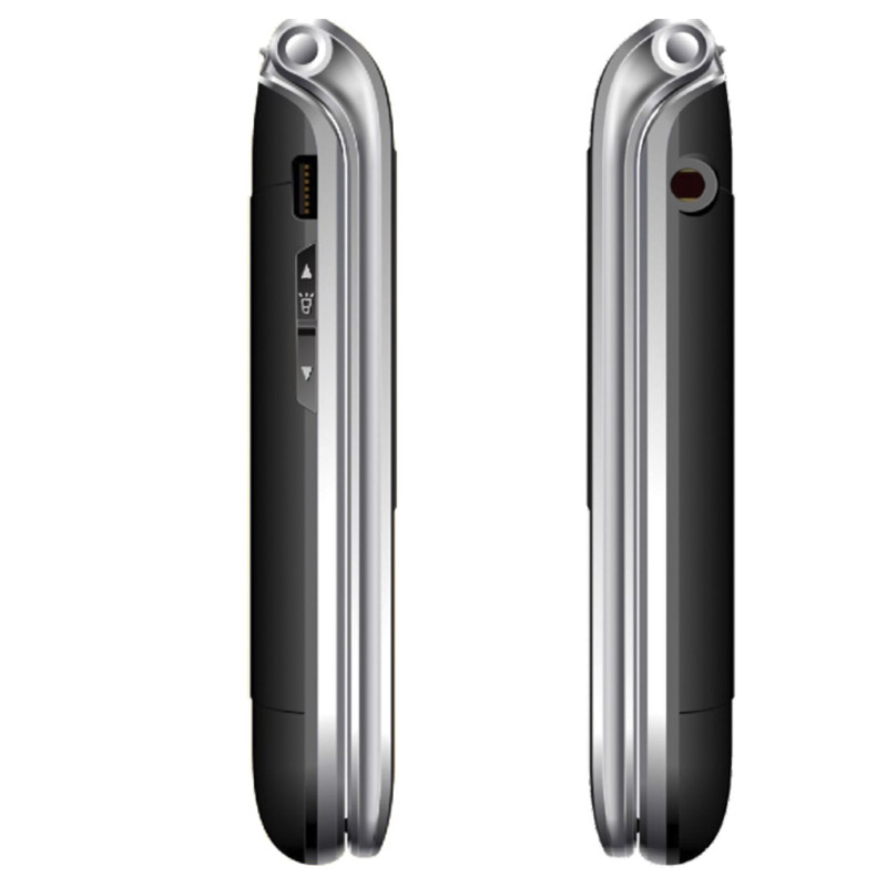 Beafon SL605 Klapp-Handy schwarz/silber