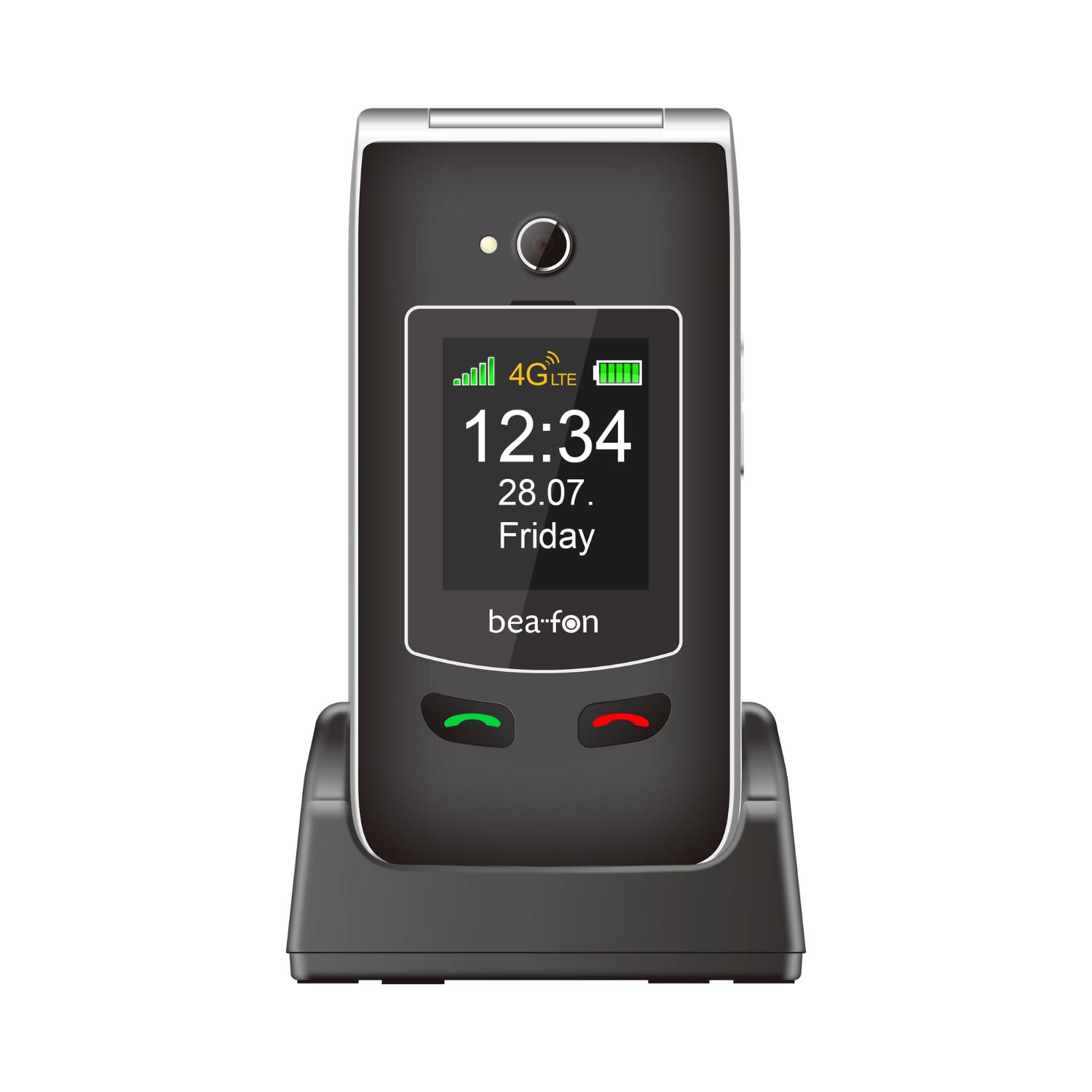 Bea-fon SL645plus LTE Mobiltelefon schwarz