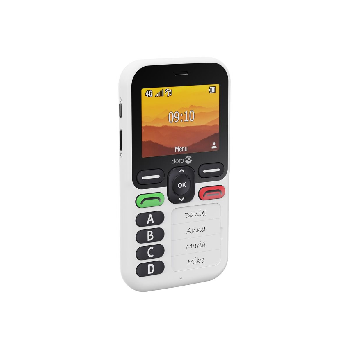 Doro Leva X10 Seniorenhandy weiß/schwarz