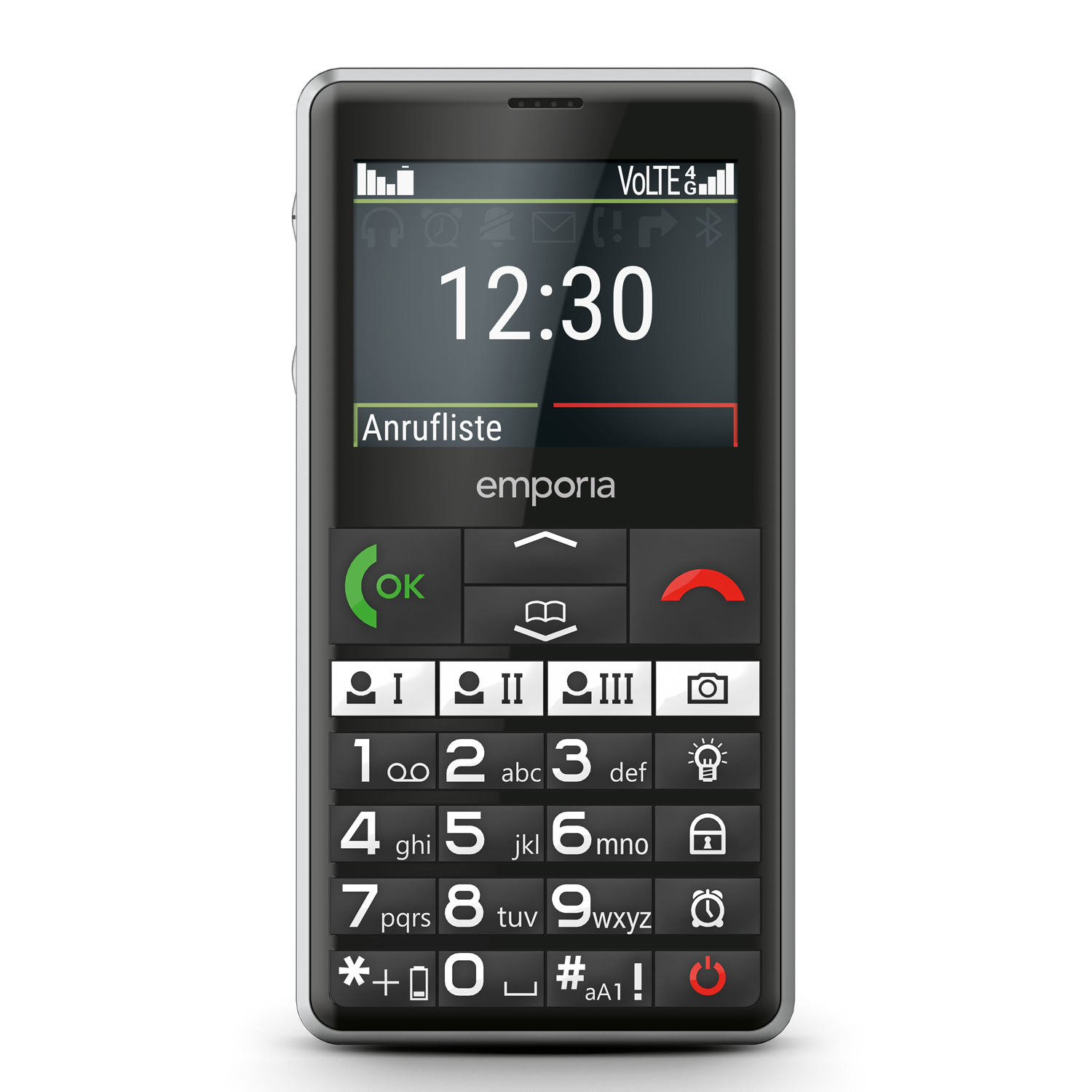 Emporia PURE-LTE 4G Senioren-Tastenhandy schwarz
