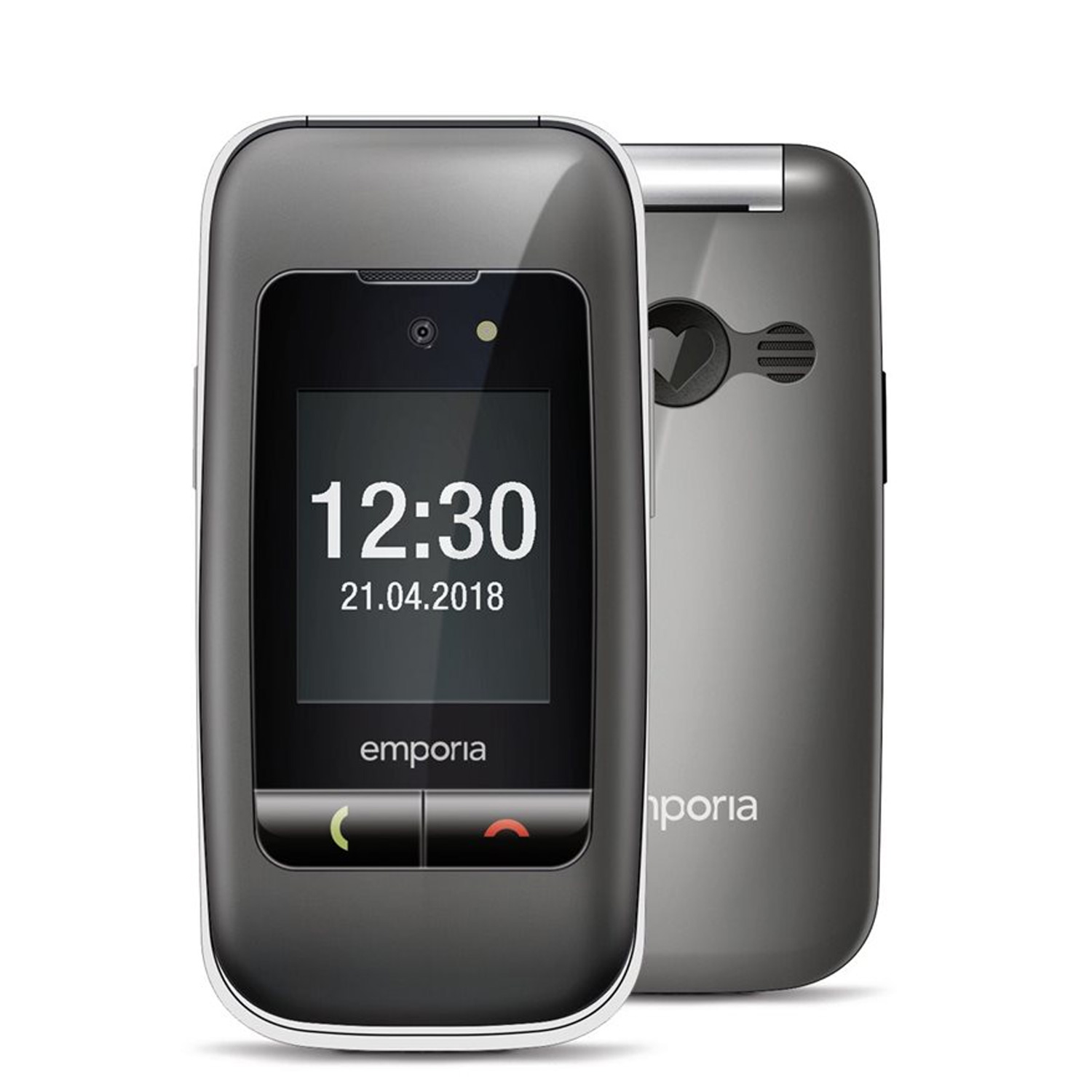 Emporia emporiaONE Klapphandy silber