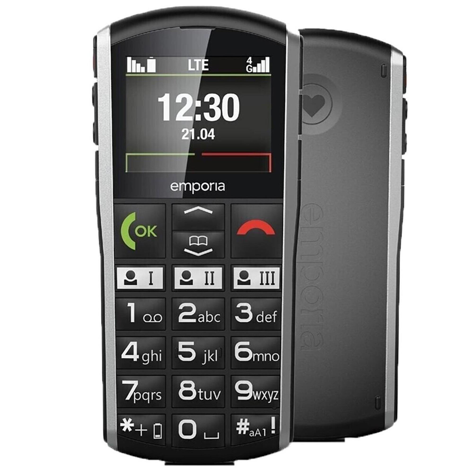 Emporia SIMPLICITY LTE Mobiltelefon schwarz