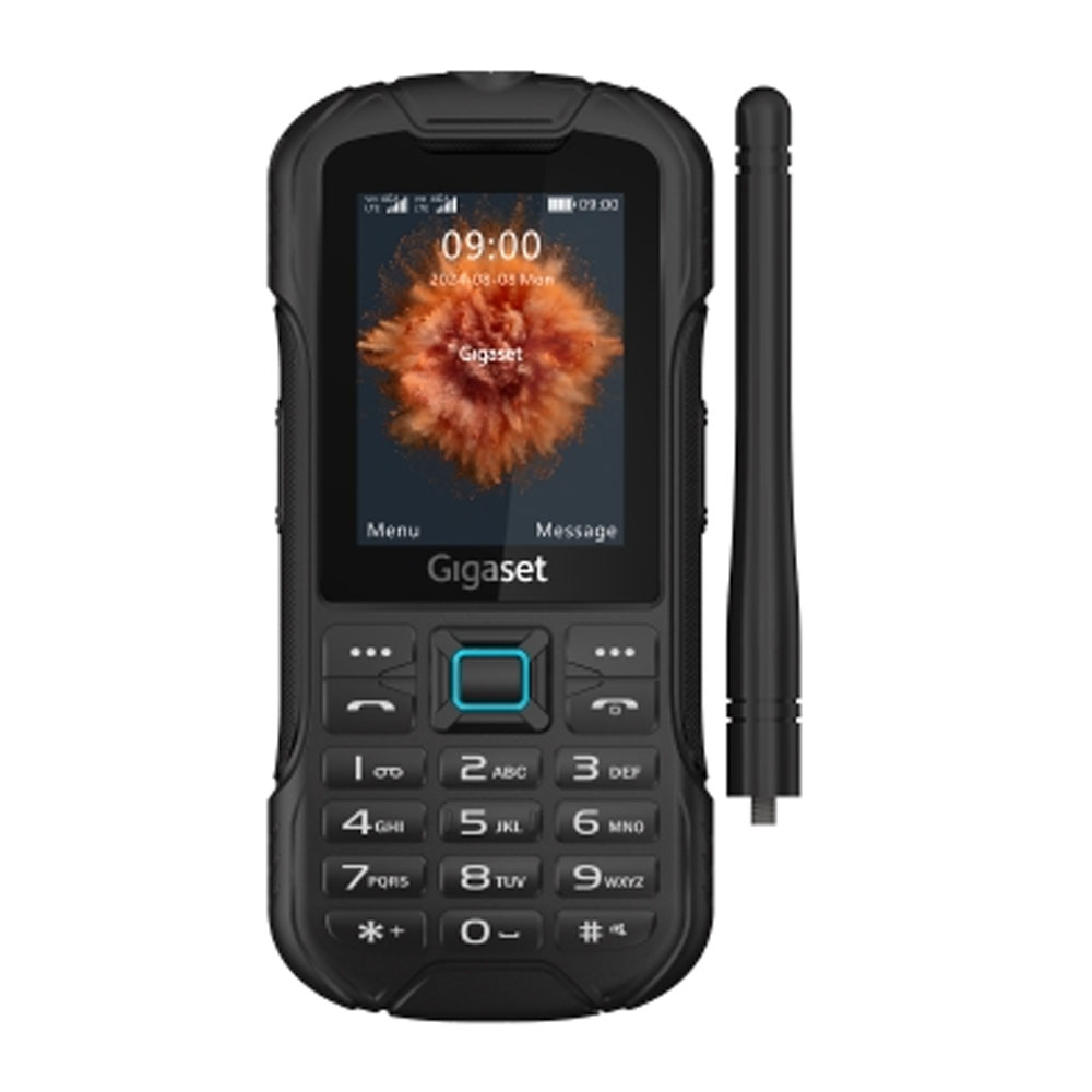 Gigaset GLX8 ACTIVE 4G-Outdoor-Tastenhandy schwarz/petrol