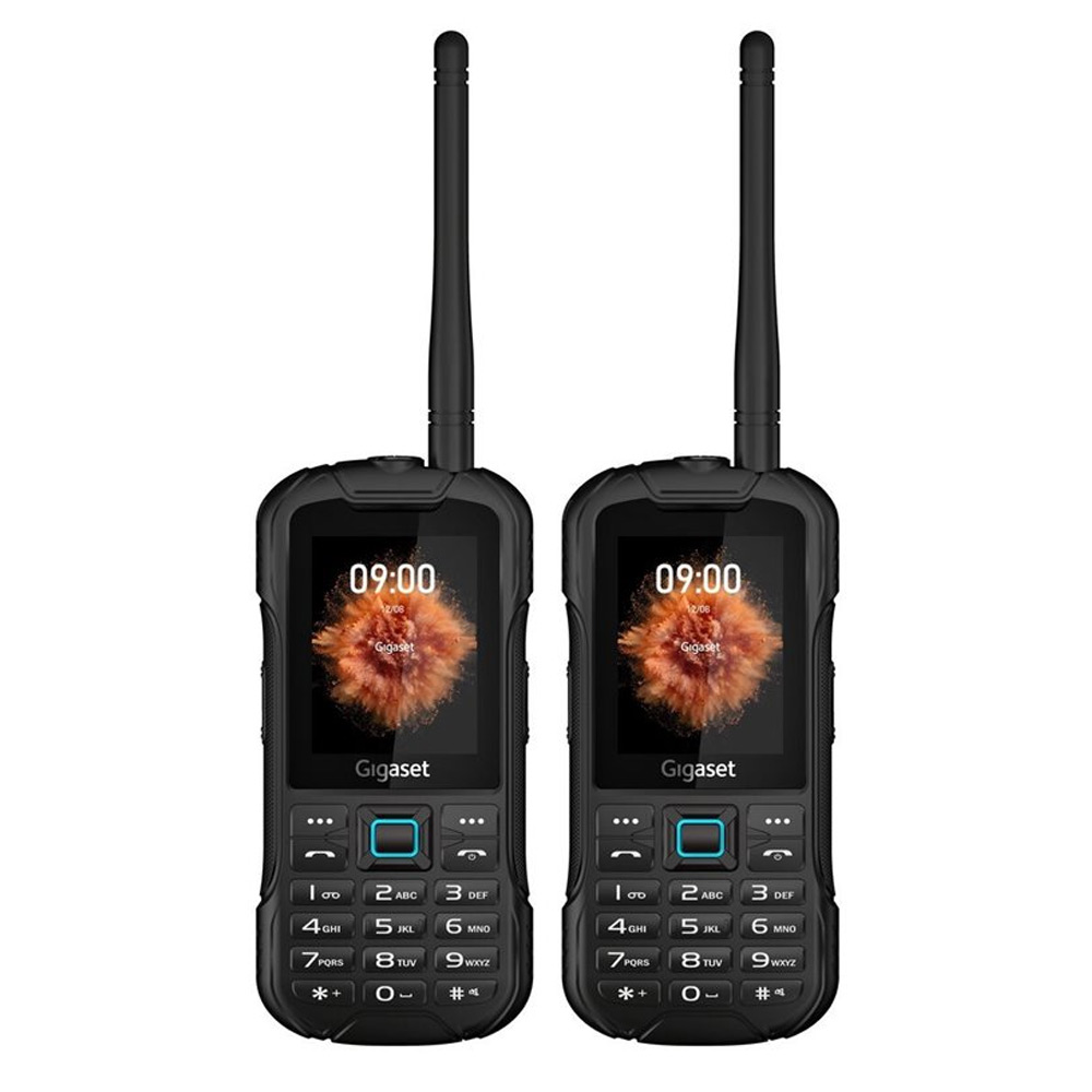 Gigaset GLX8 ACTIVE duo 4G Outdoor-Handy 2er Set schwarz/petrol