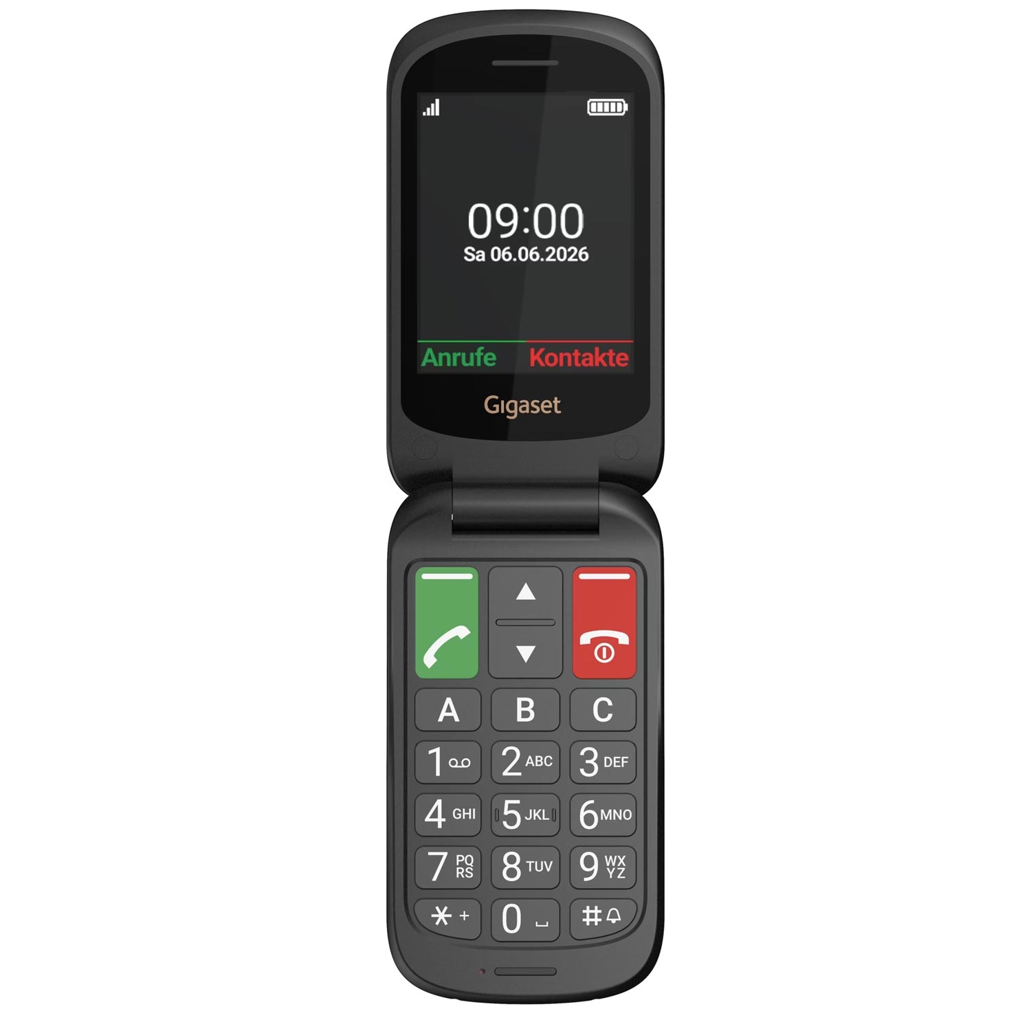 Gigaset GL40 Klapphandy schwarz
