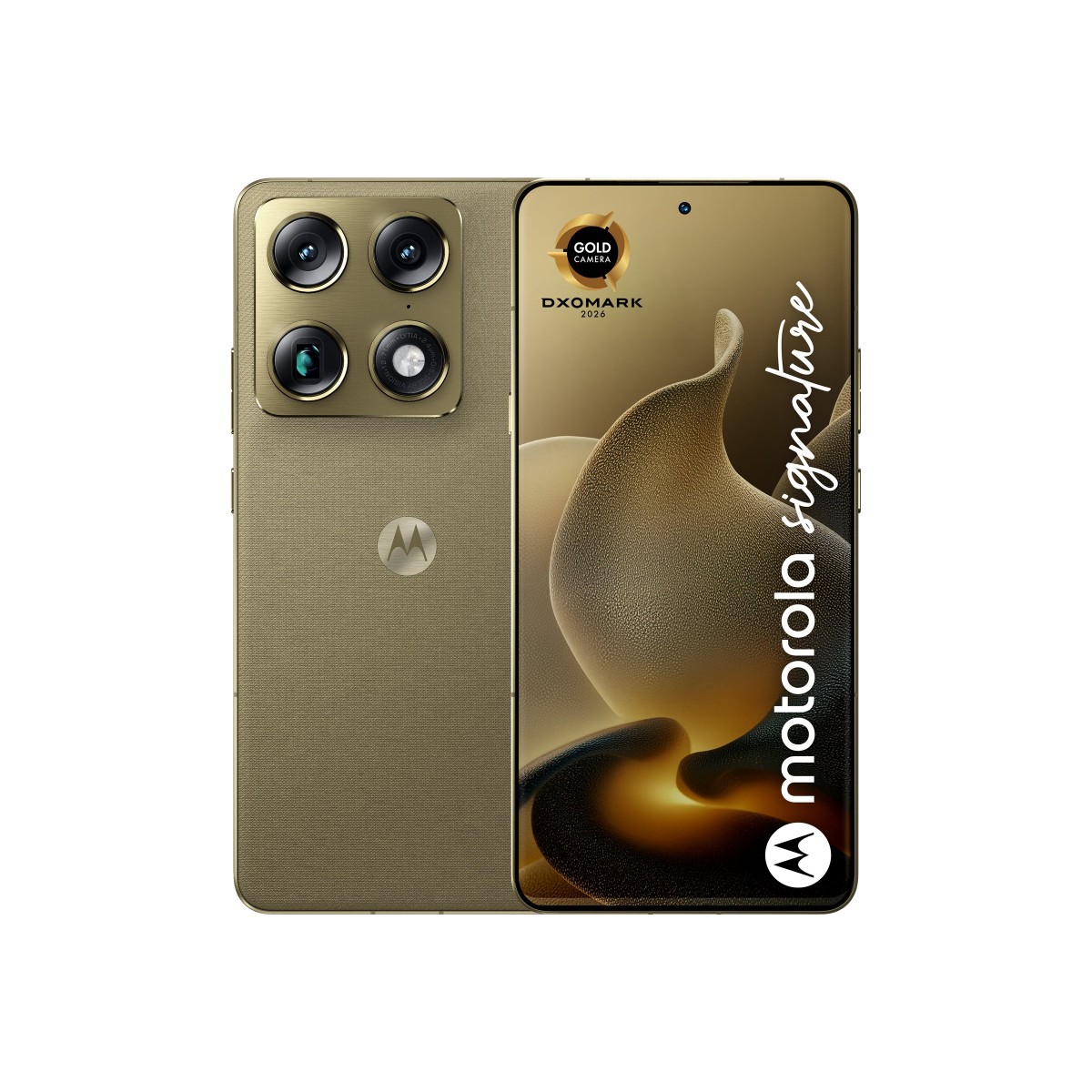 Motorola Signature 512GB 5G Smartphone martine olive