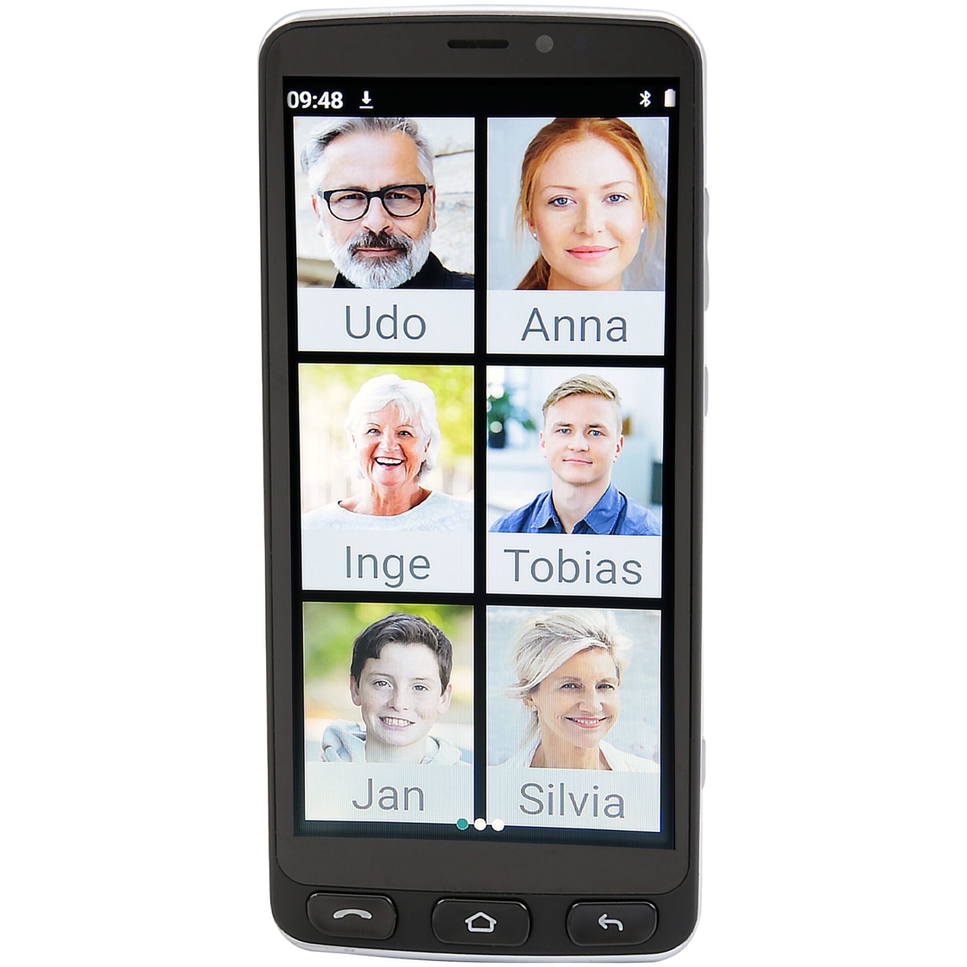 Olympia Neo+ 64GB Senioren-Smartphone schwarz