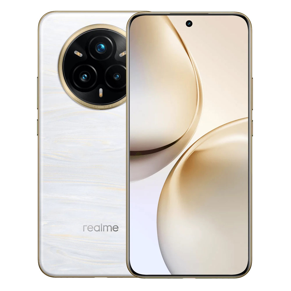 Realme 14 Pro+ 256GB Smartphone pearl white