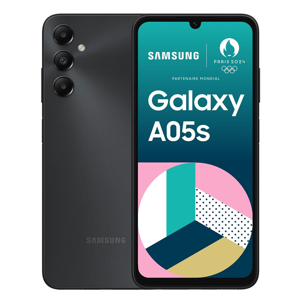 Samsung Galaxy A05s 64GB Smartphone schwarz EU