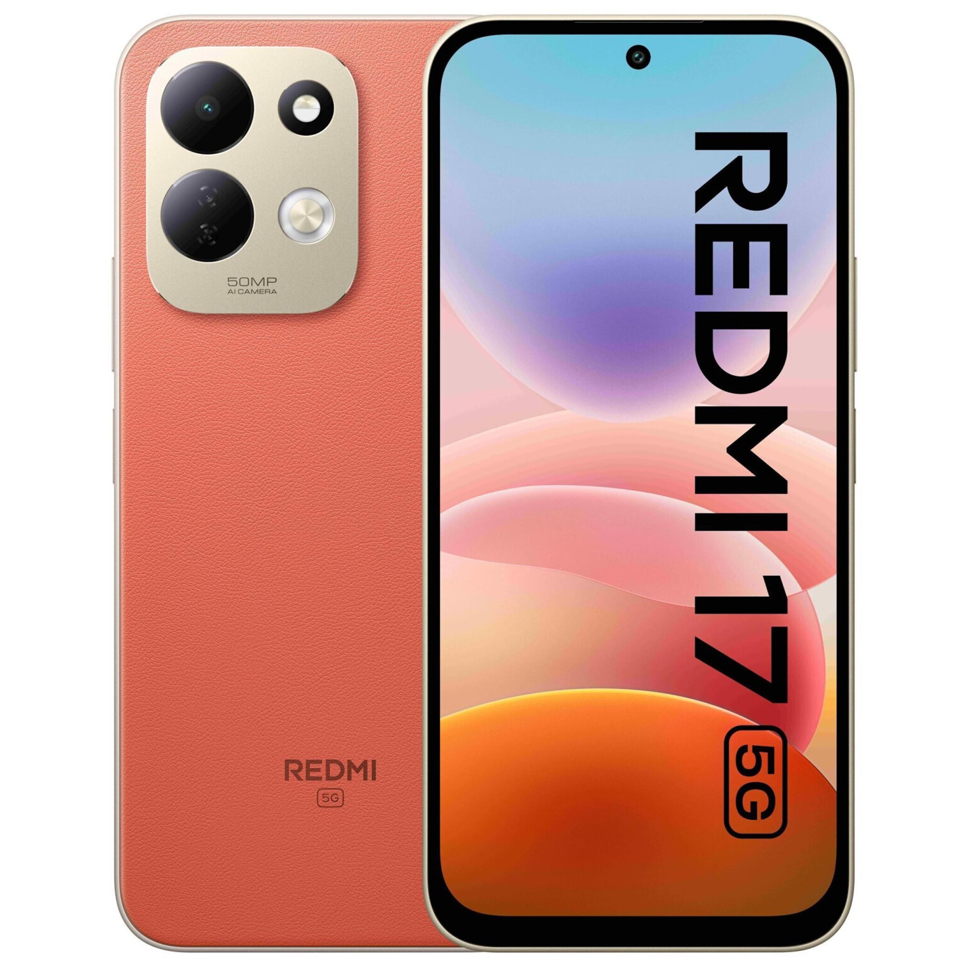 Xiaomi Redmi 17 128GB 5G Smartphone orange