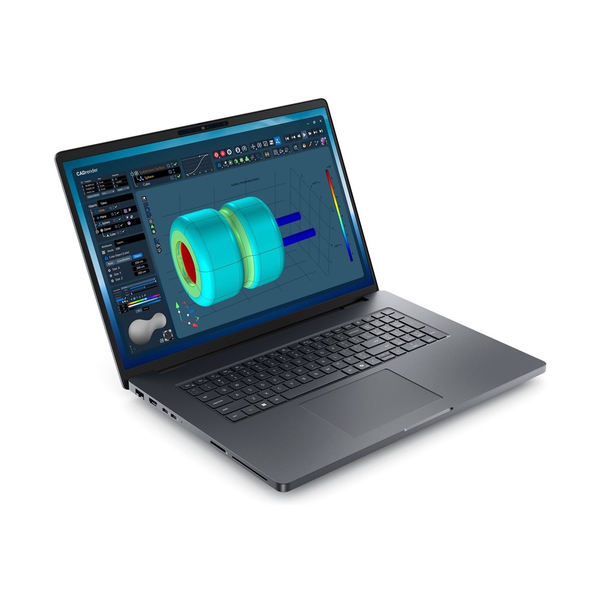 Dell Pro Max 18 Plus Core Ultra 7 265HX 32GB 1TB SSD RTX PRO 3000 45,7 cm (18 Zoll) Notebook