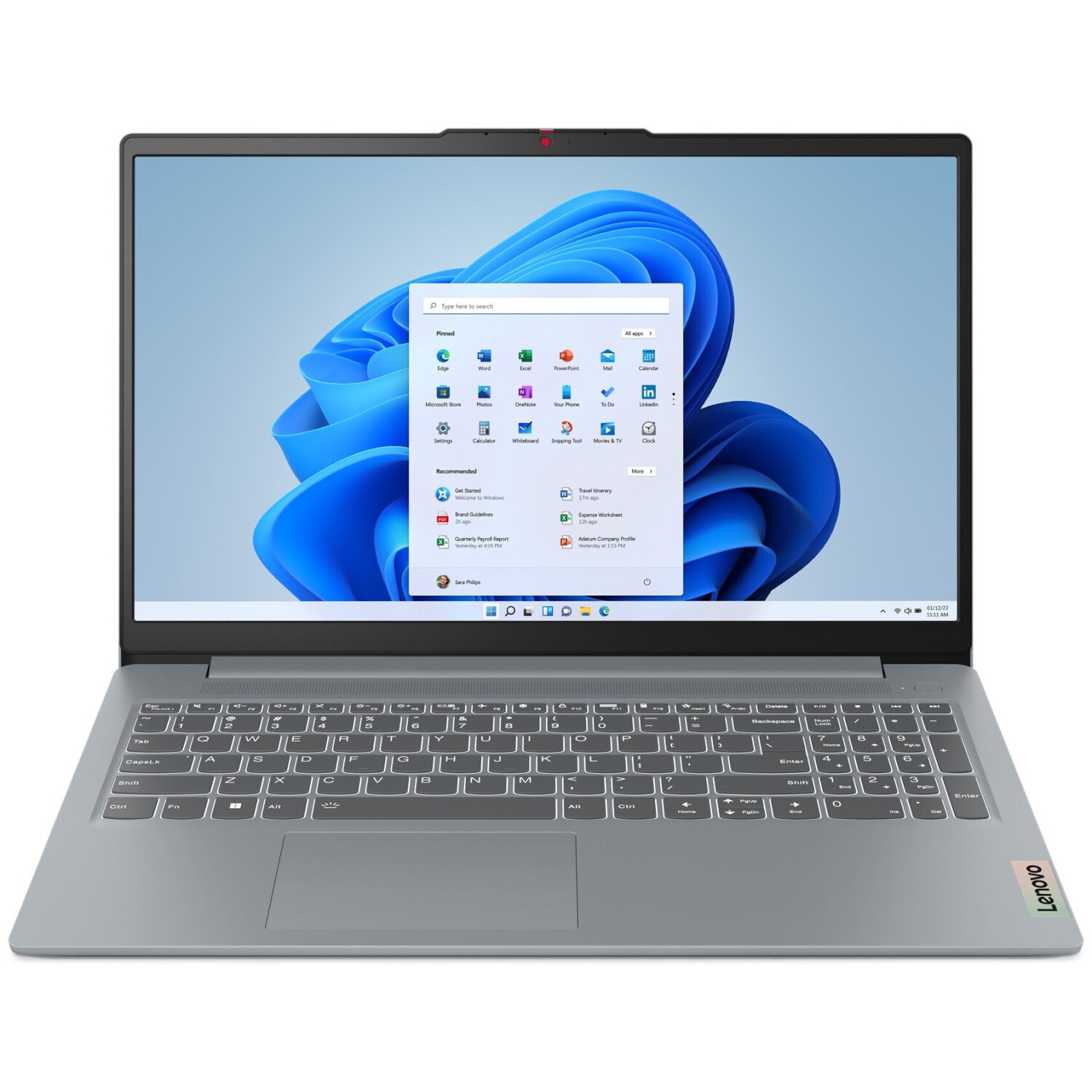 Lenovo IdeaPad Slim 3 82XM0174GE 15,6 Zoll Ryzen 5 256GB 39,6 cm (15.6 Zoll) Notebook