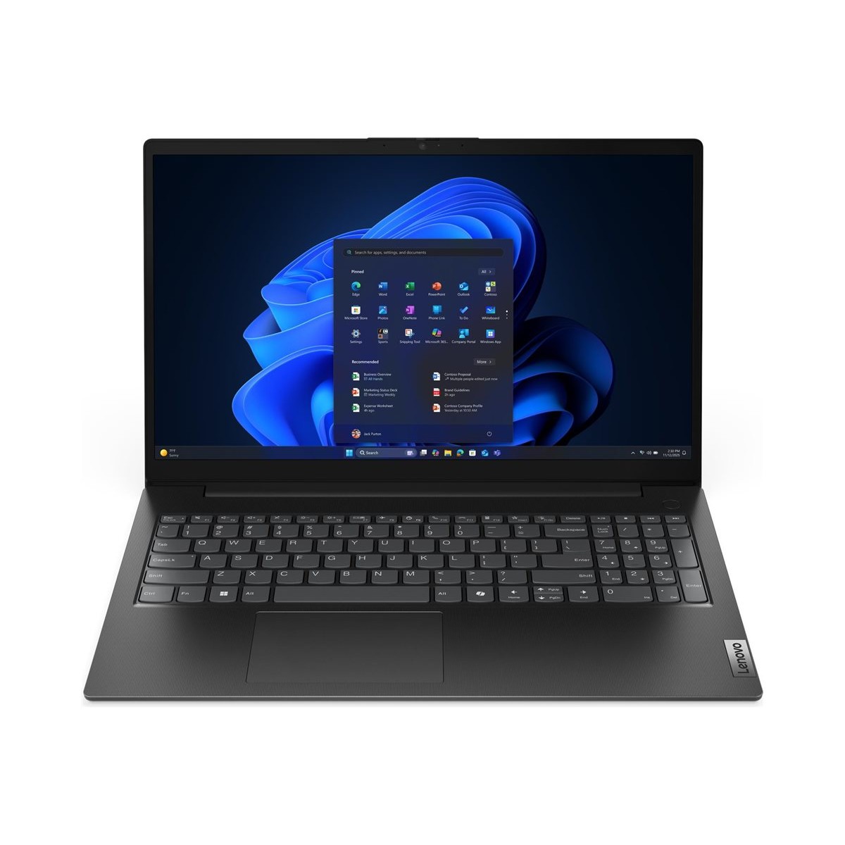 Lenovo V15 G6 ARP 83UU Ryzen 5 150 32GB 512GB SSD Win 11 Pro 39,6 cm (15,6 Zoll) Notebook schwarz