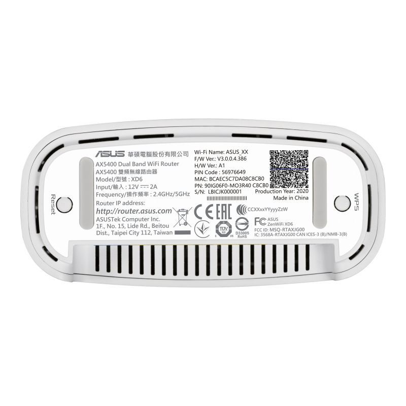 Asus ZenWiFi XD6 WLAN-System (2 Router)