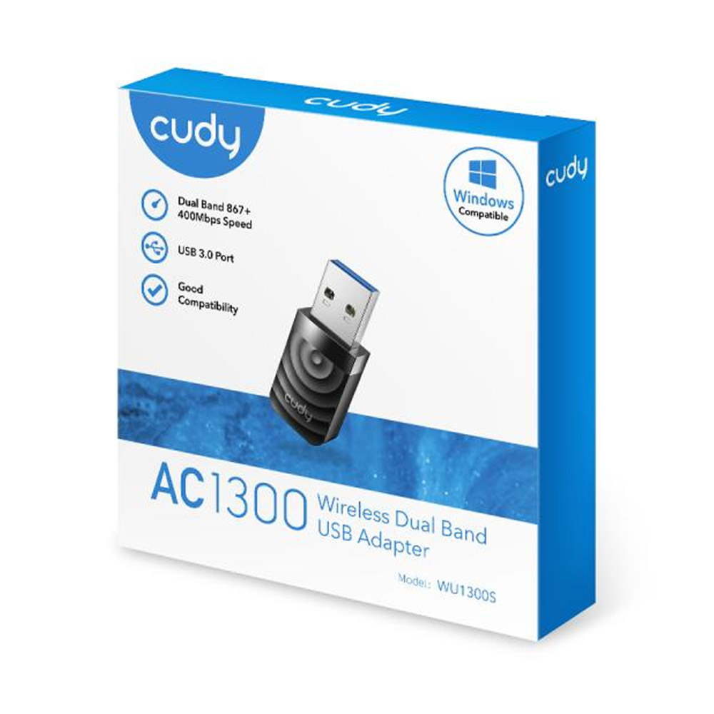 Cudy AC1300 WLAN USB-Adapter