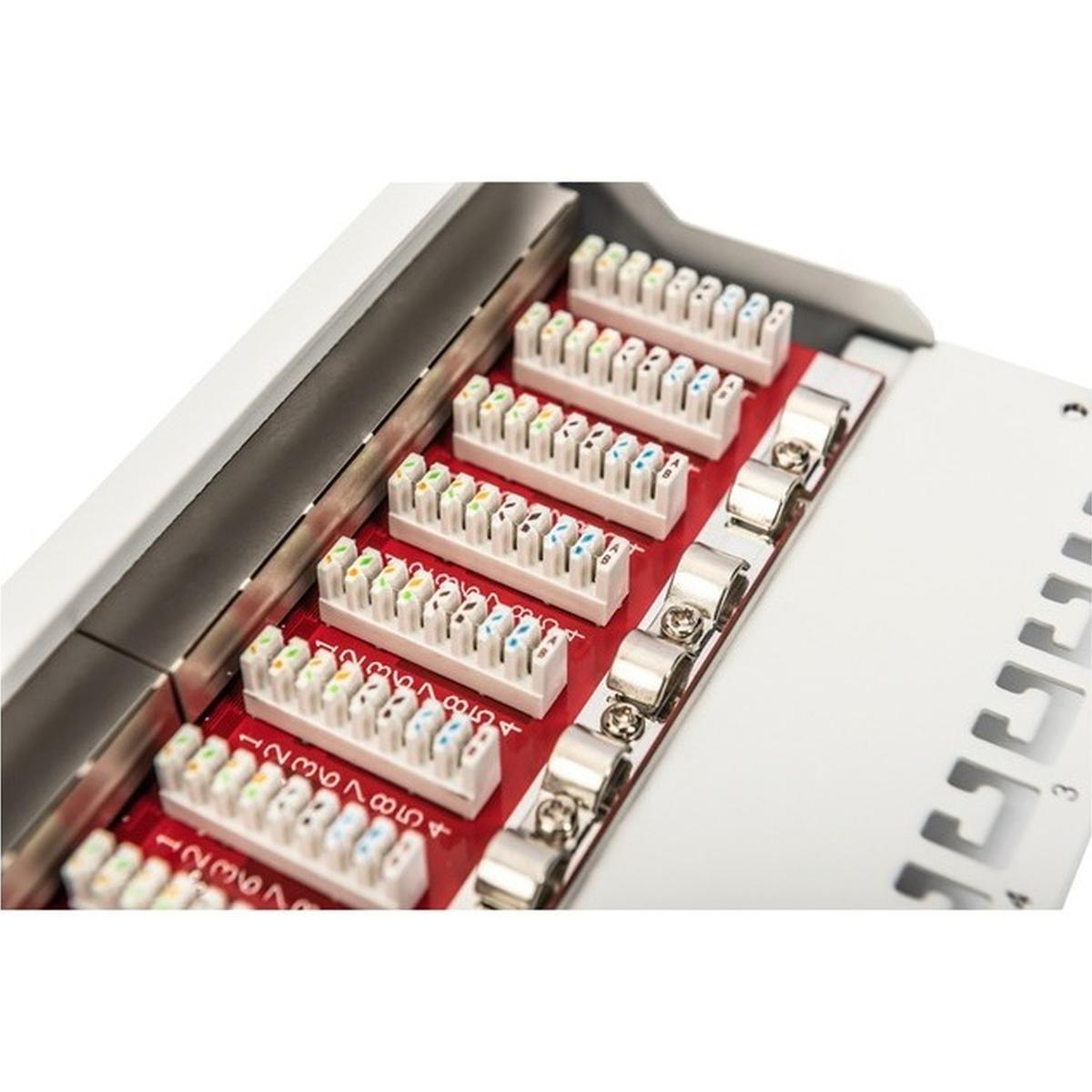 DIGITUS Cat 6A 12-Port Patchpanel