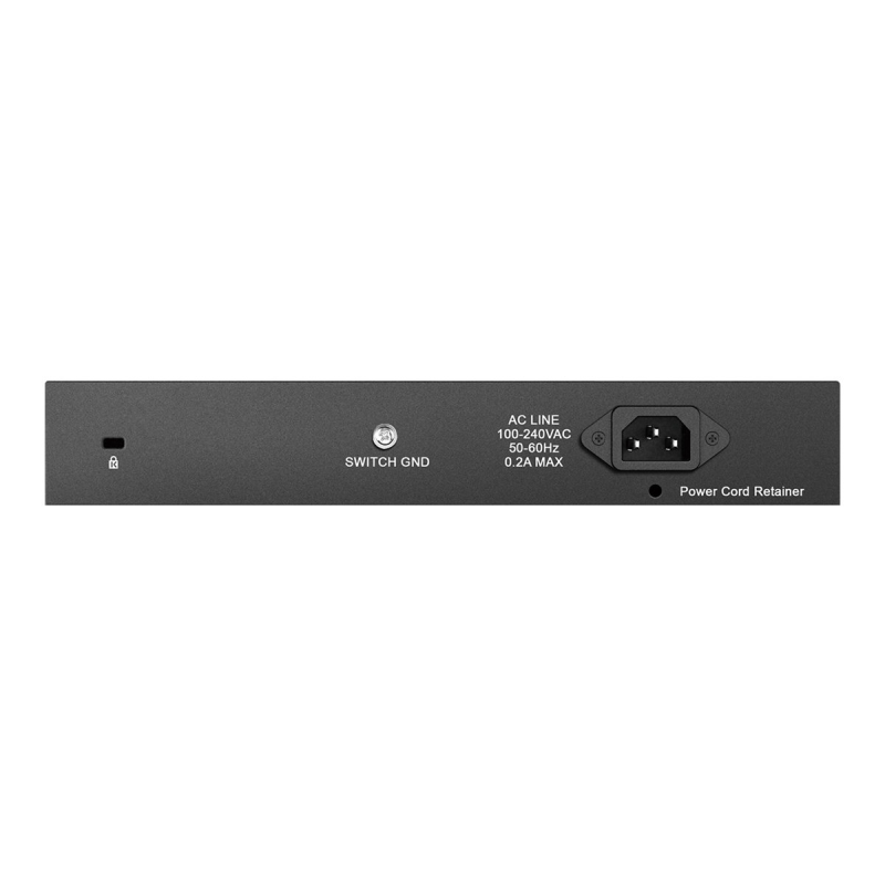 D-Link DGS-1016D Gigabit Switch  schwarz Metallisch (2.Wahl)