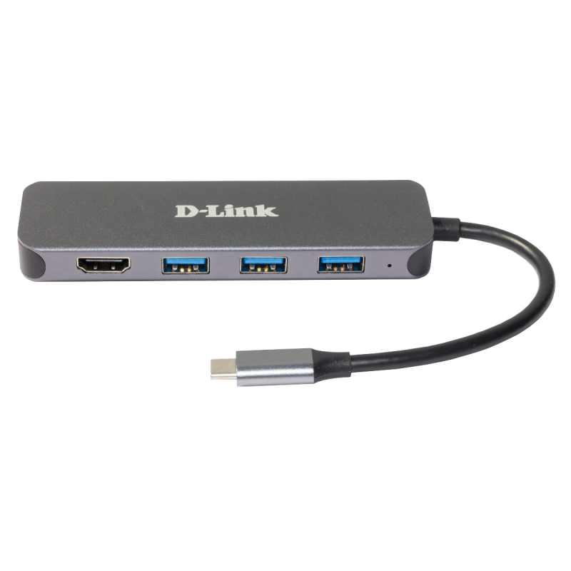 D-Link DUB-2333 5-in-1 USB-C Hub mit Power Delivery