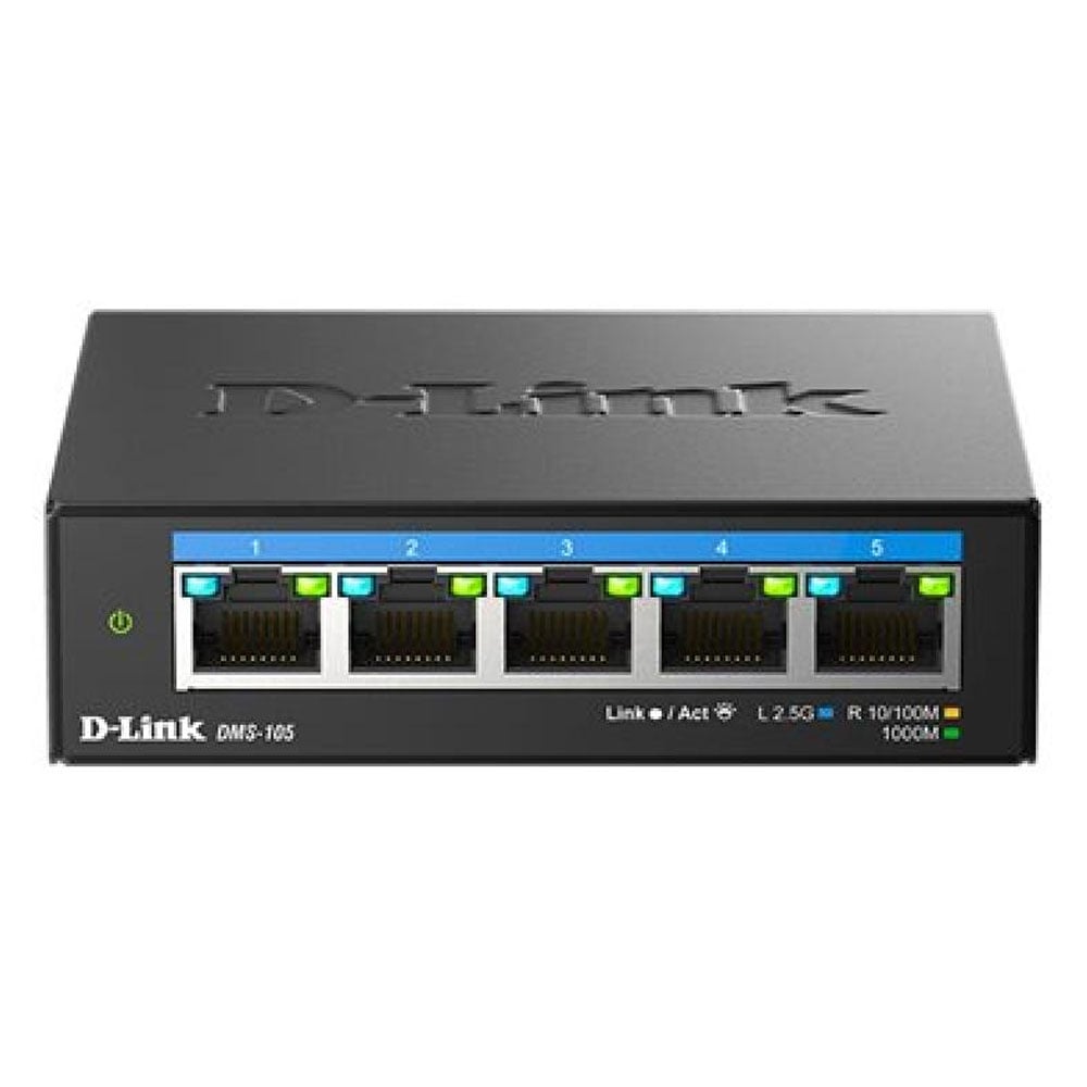 D-Link DMS-105 5-Port Multi-Gigabit Switch