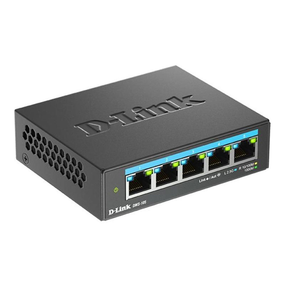 D-Link DMS-105 5-Port Multi-Gigabit Switch