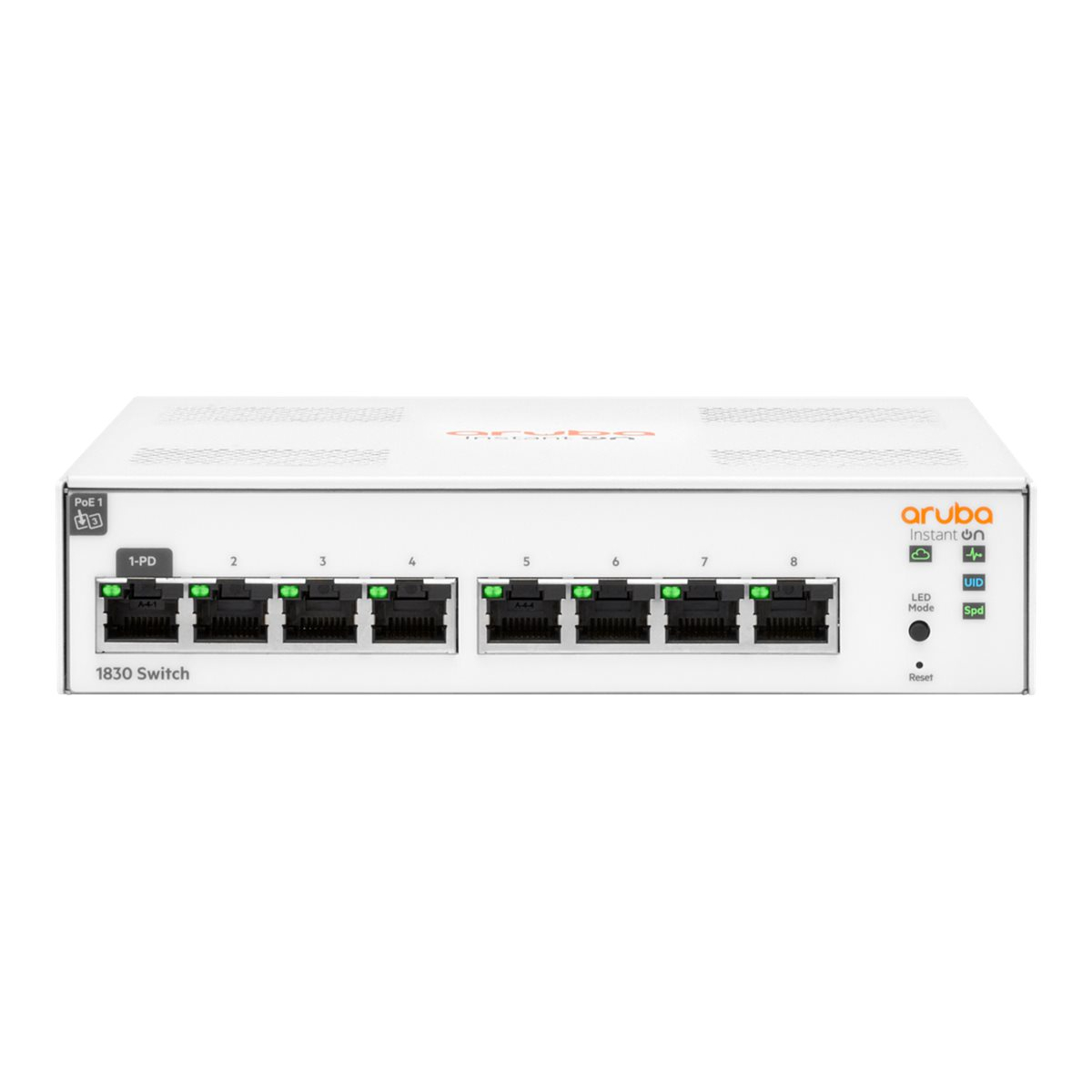 HPE Instant On 1830 8-Port Gigabit Switch