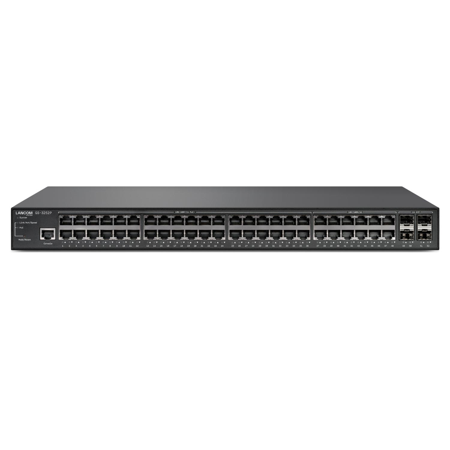 LANCOM GS-3252P Switch - managed - 48x 10/100/1000 (PoE+) 4x 10Gb SFP+