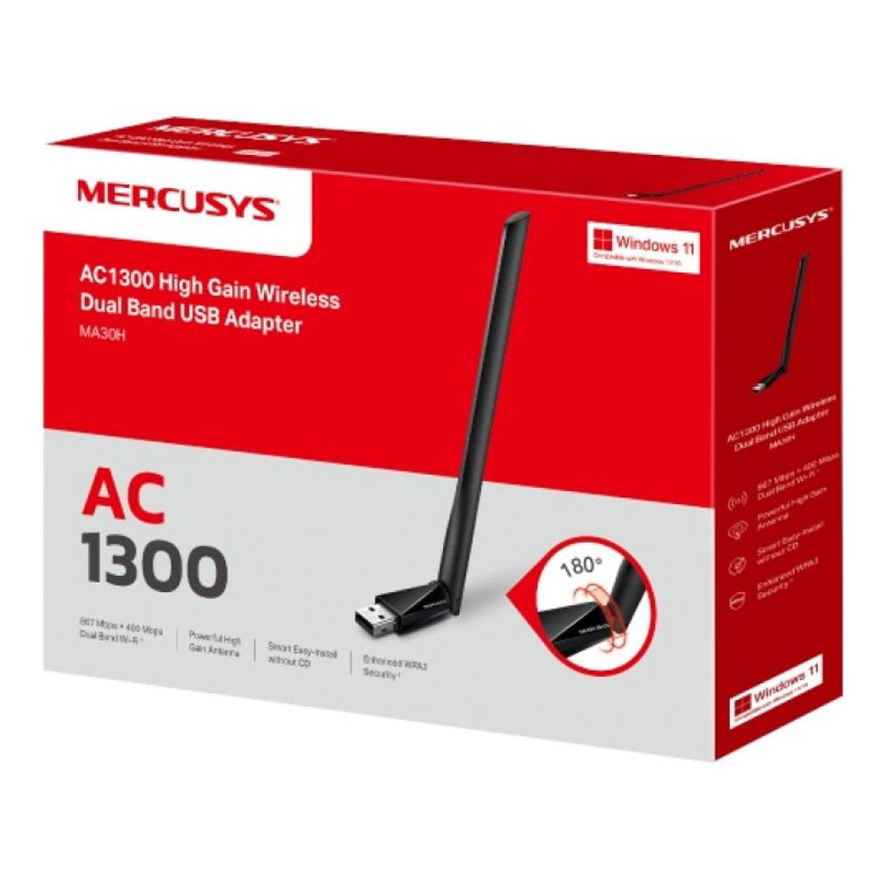 Mercusys MA30H AC1300 WLAN-Adapter