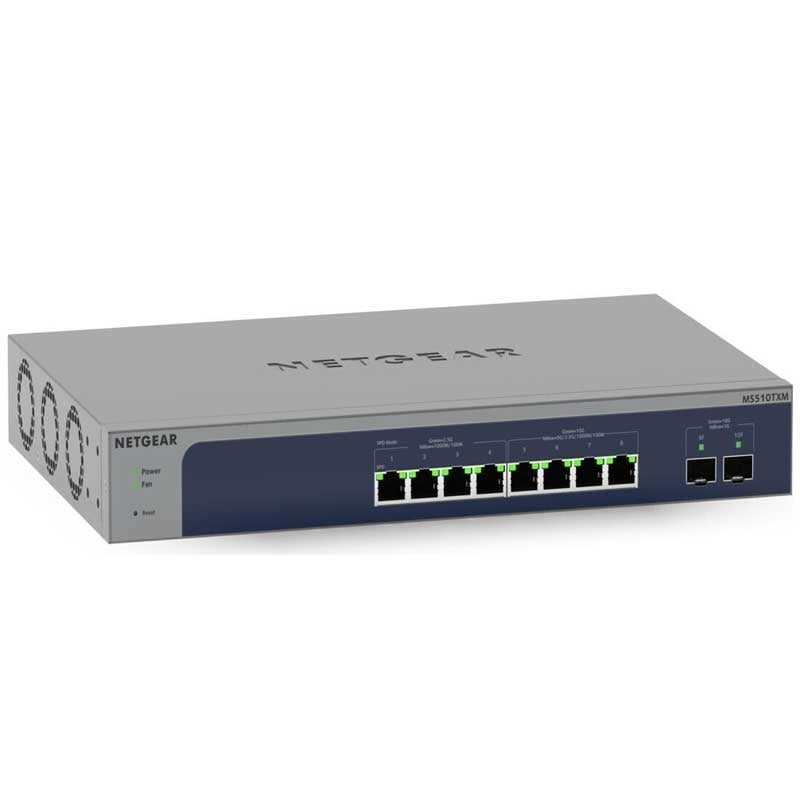 Netgear MS510TXM 10 Port Multi-Gigabit/10GbE LAN Switch Smart