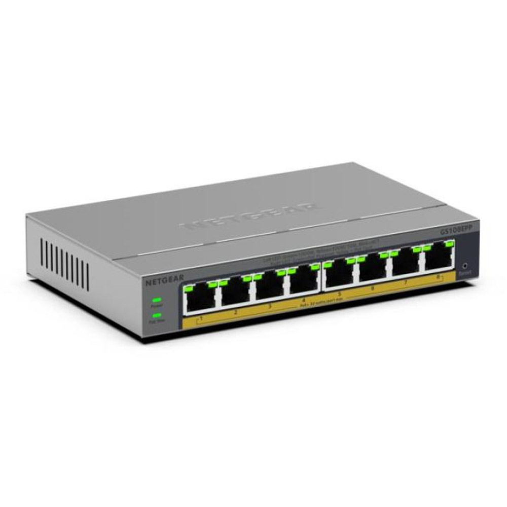 Netgear GS108EPP 8-Port Gigabit PoE+ Switch