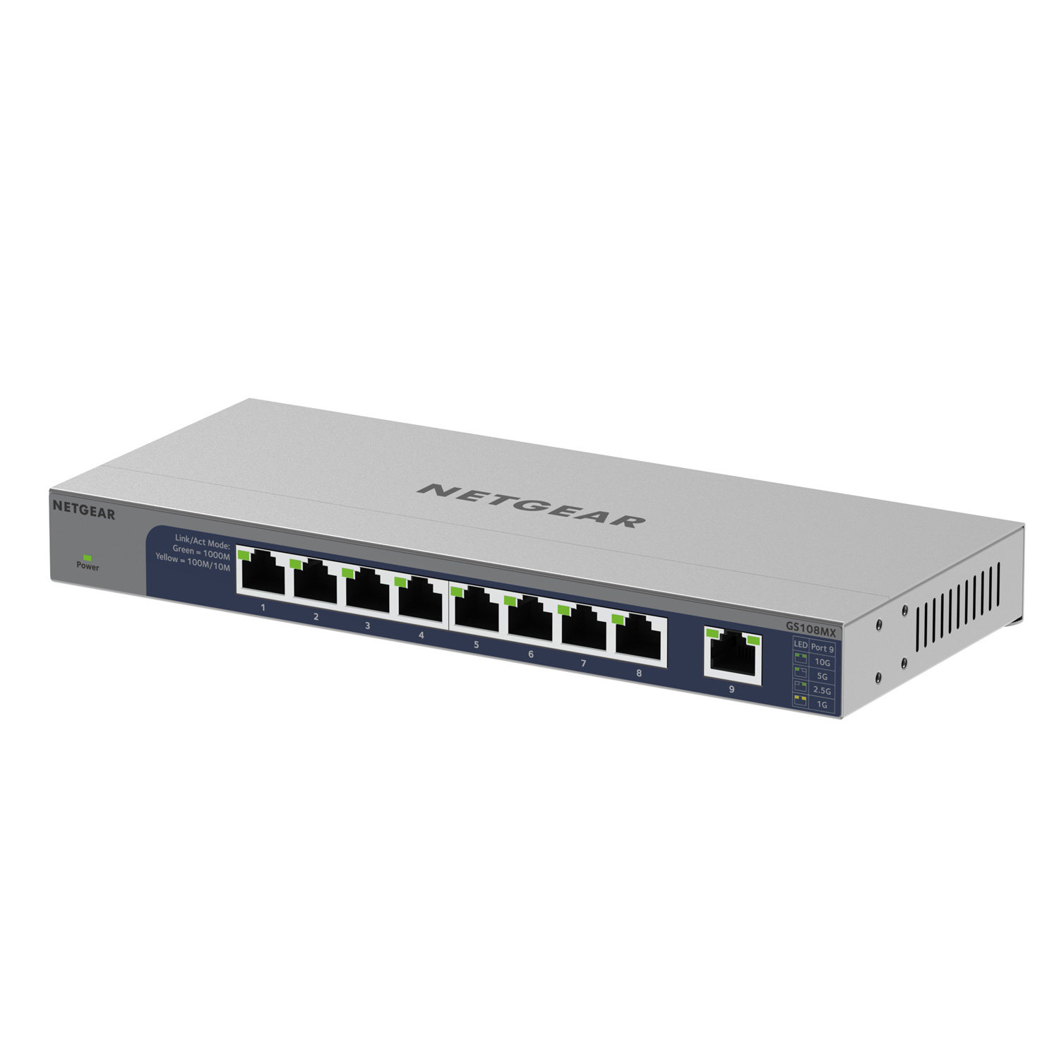 Netgear GS108MX 8-Port Multi-Gigabit Switch