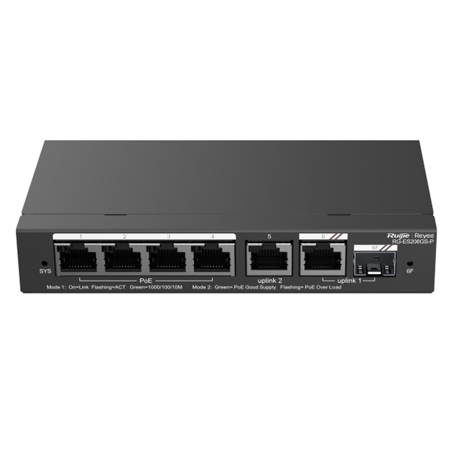 Ruijie Reyee RG-ES206GS-P 6-Port Gigabit PoE Smart Switch