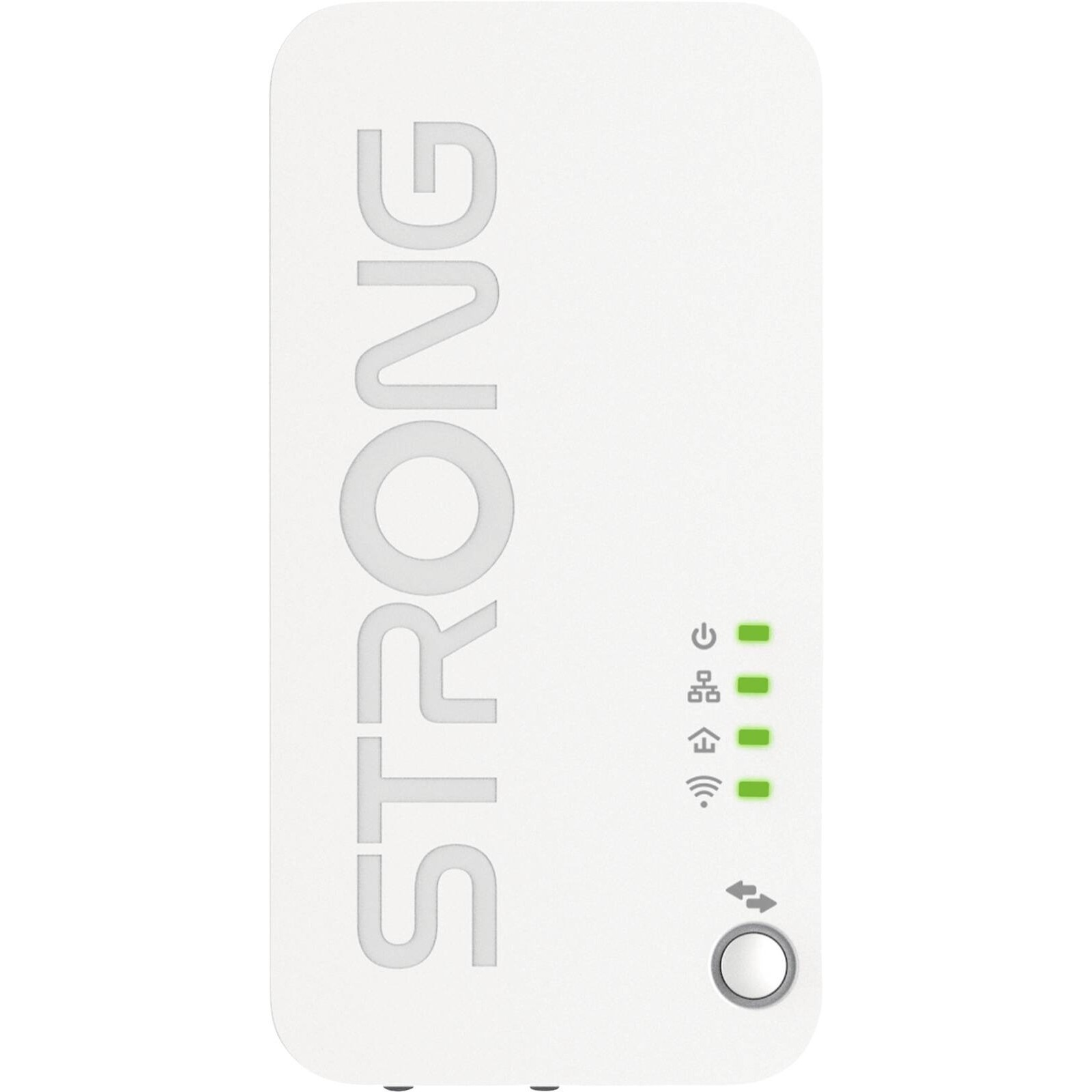 Strong Powerline Wi-Fi 1000 Duo Mini Powerline-Adapter Kit weiß