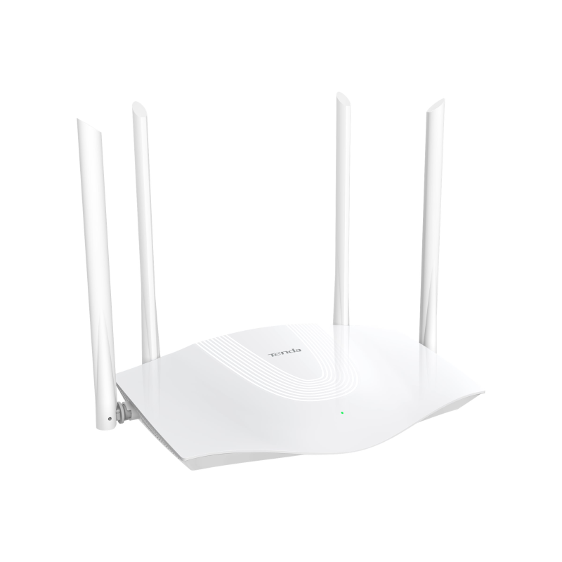 Tenda TX3 Dualband Gigabit Ethernet Router (2,4 GHz / 5 GHz) weiß