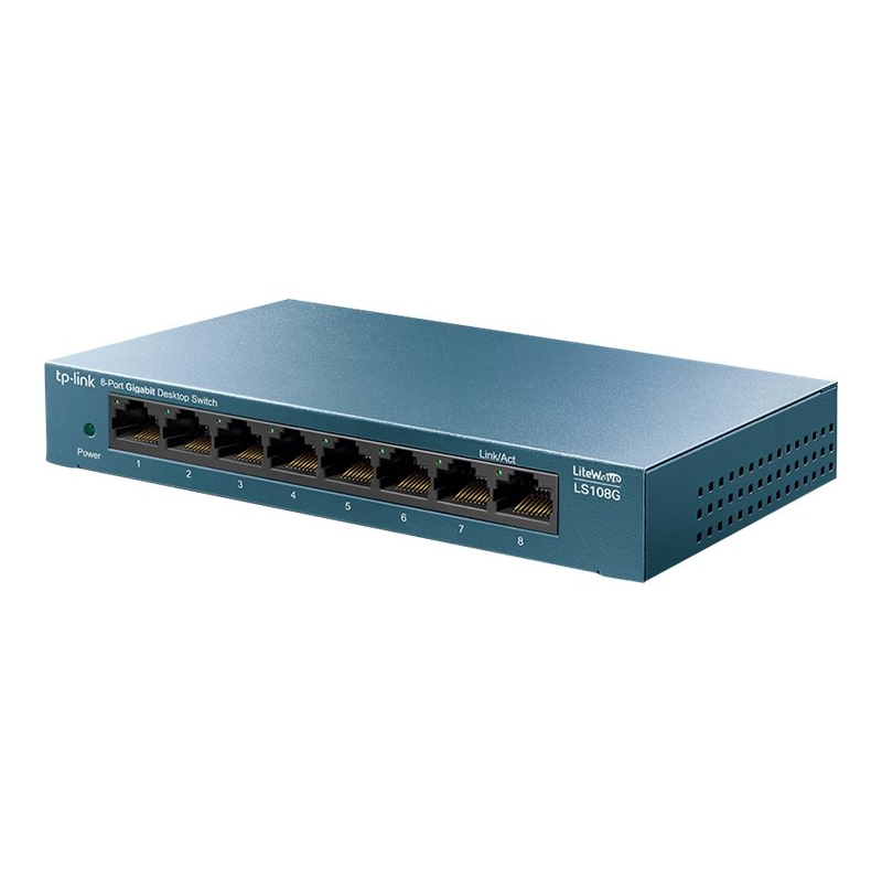 TP-Link TL-LS108G LAN Switch 8 Port Netzwerk Switch