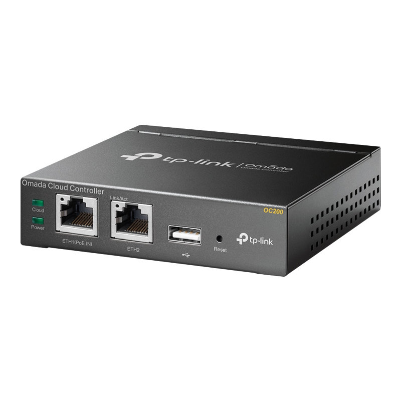 TP-Link OC200 Omada Hybrid PoE Cloud Controller für EAP Serie grau metallic