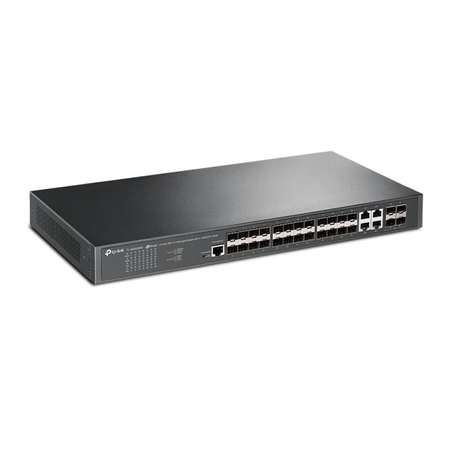 TP-Link Jetstream 24-Port SFP L2+ Managed Switch with 4 10GE SFP+ Slots