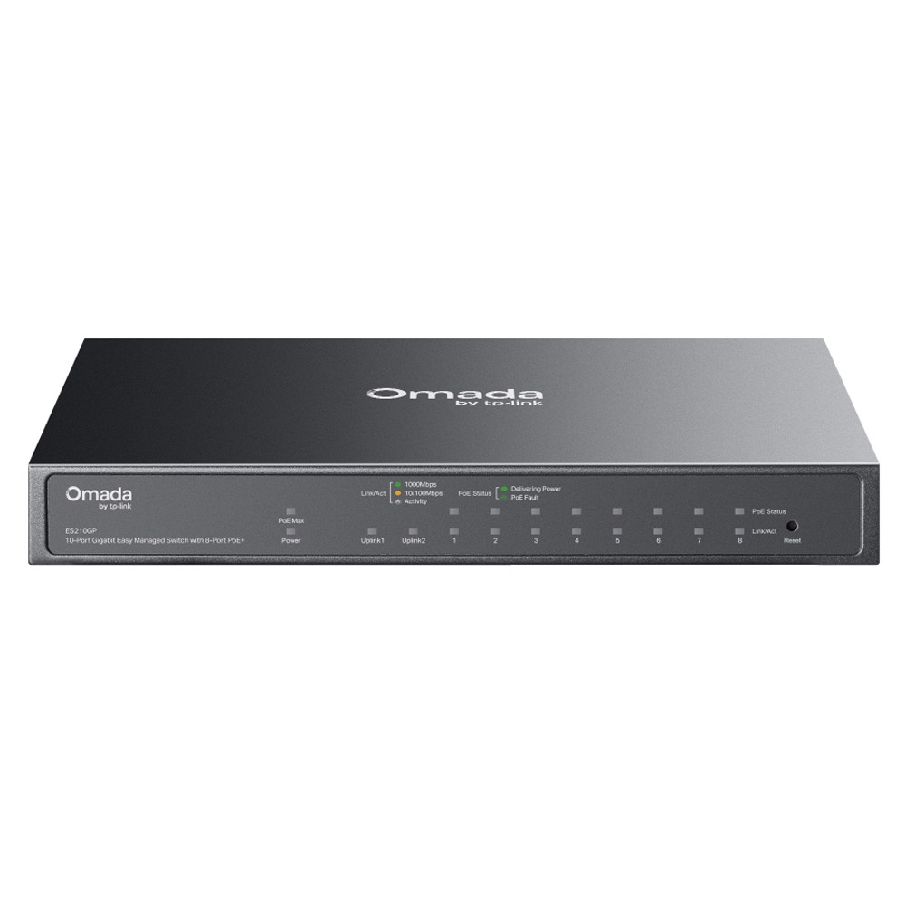 TP-Link Omada ES210GP 10-Port Gigabit-Smart-Switch
