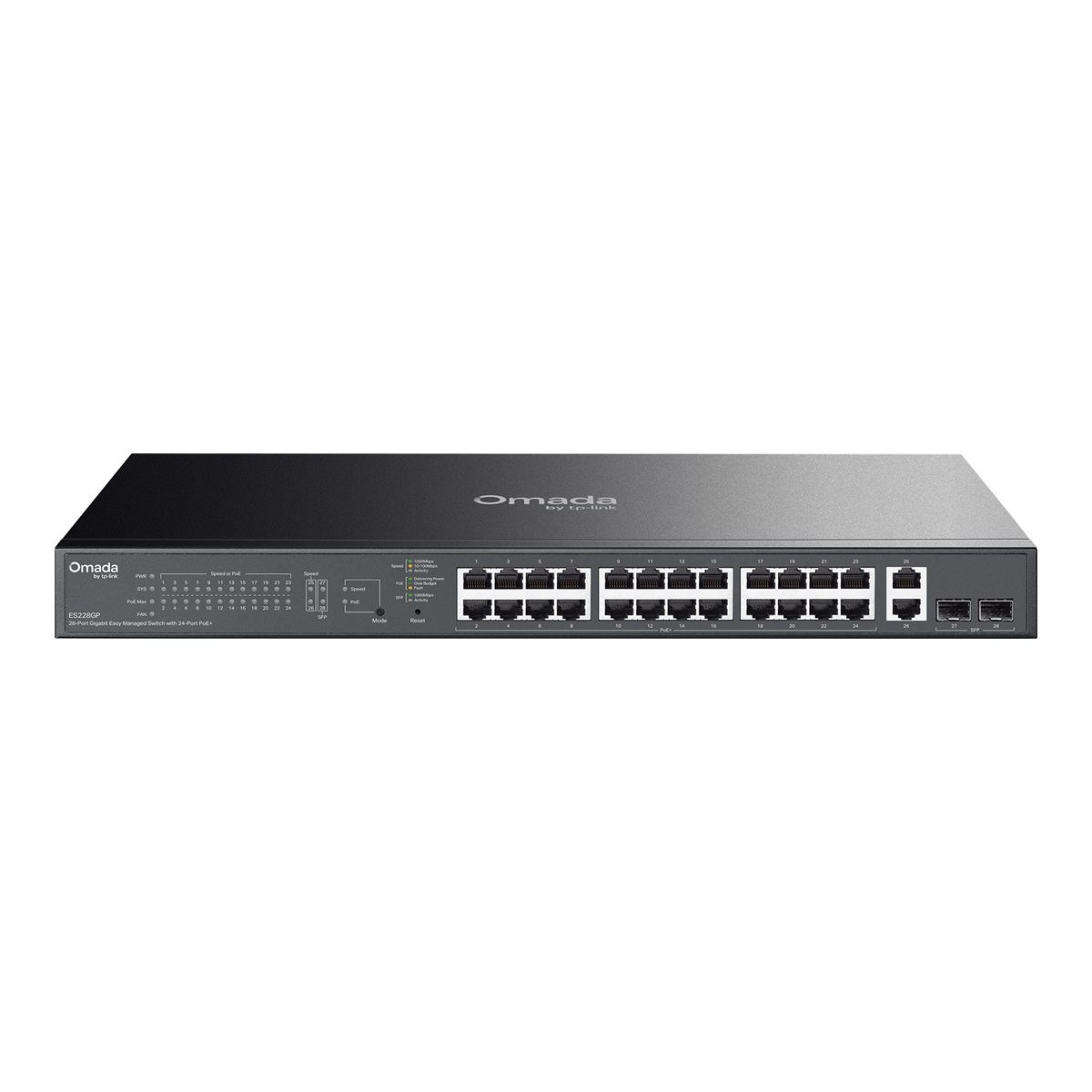 TP-Link ES228GP 28-Port Gigabit PoE+ Managed Switch