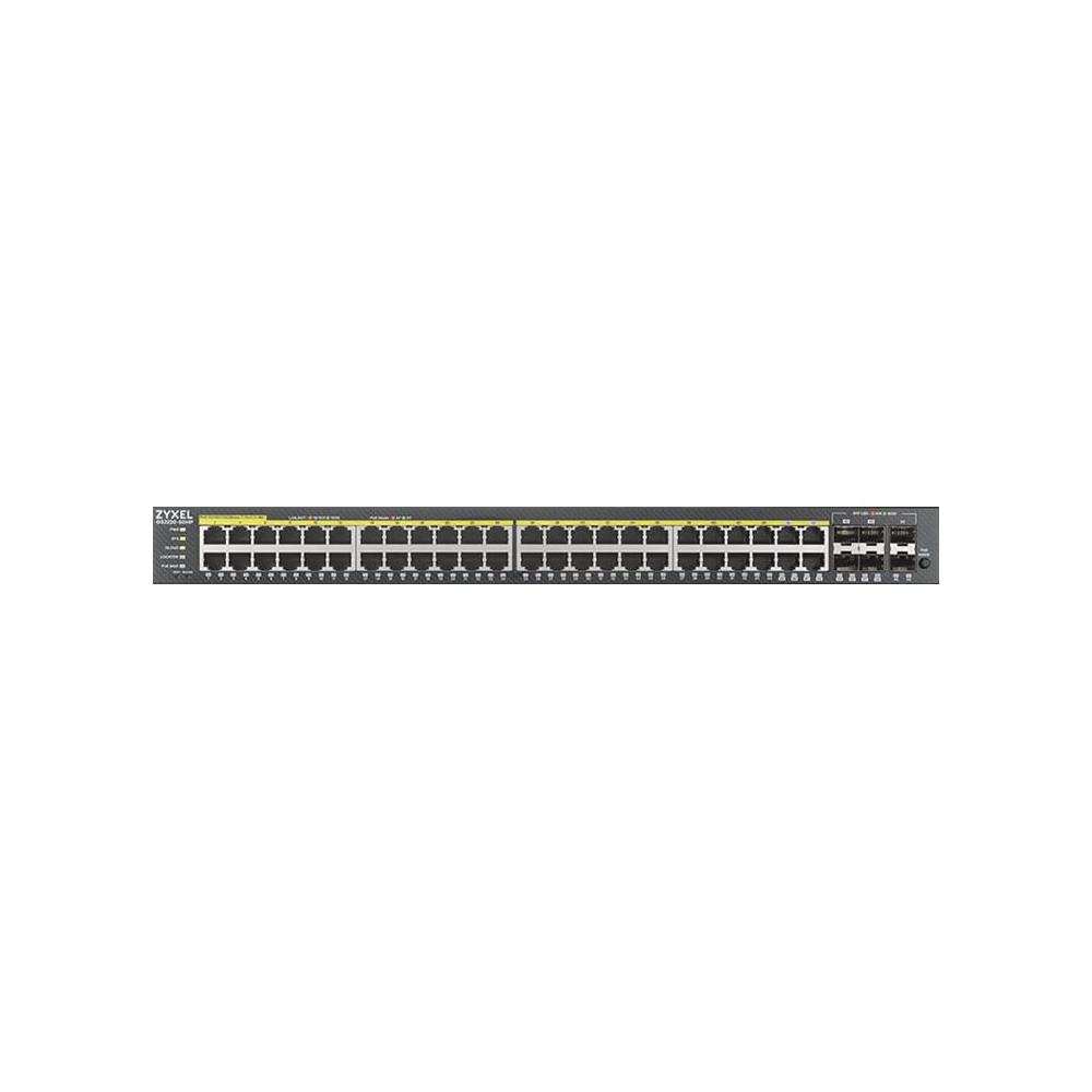 Zyxel Gigabit Ethernet Layer 2 Managed PoE+ Switch mit 44 Ports