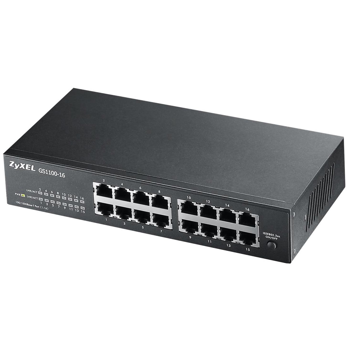 Zyxel GS1100-16 16-Port Gigabit Unmanaged Switch