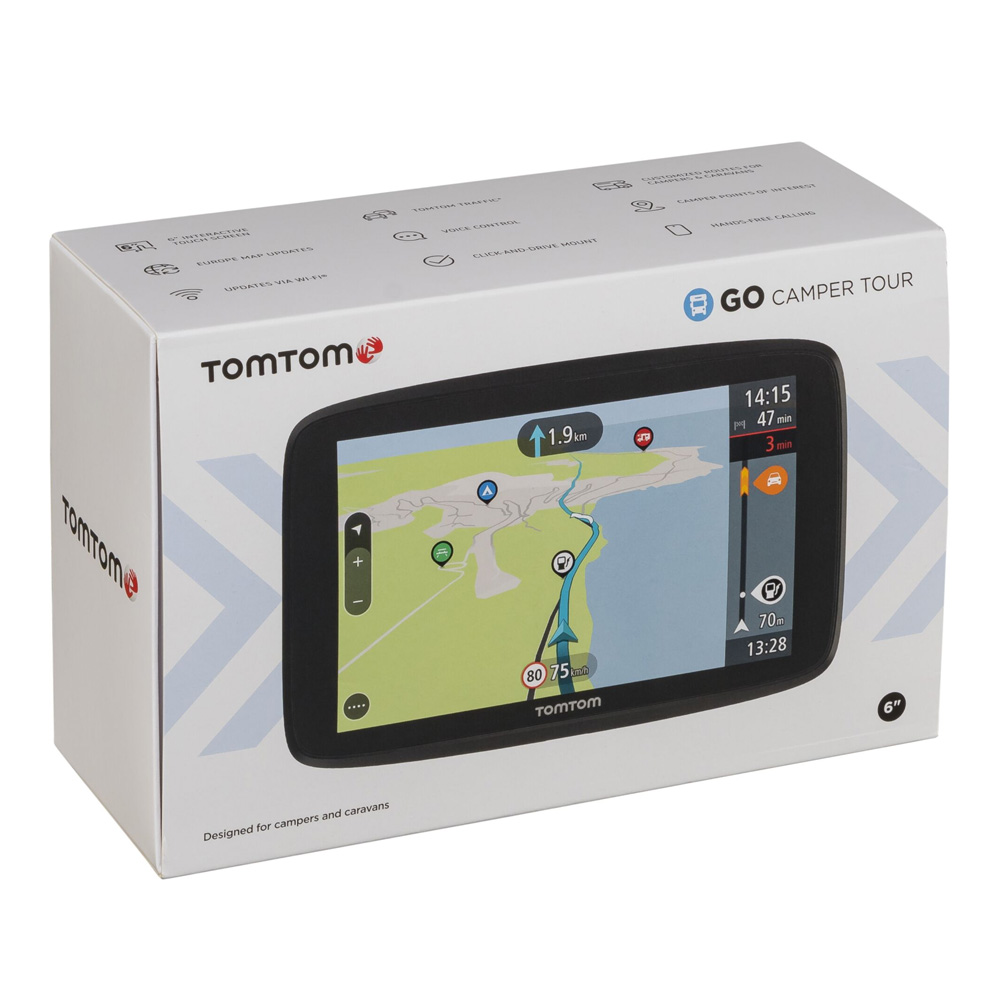 TomTom GO Camper Tour GPS-Navigationsgerät