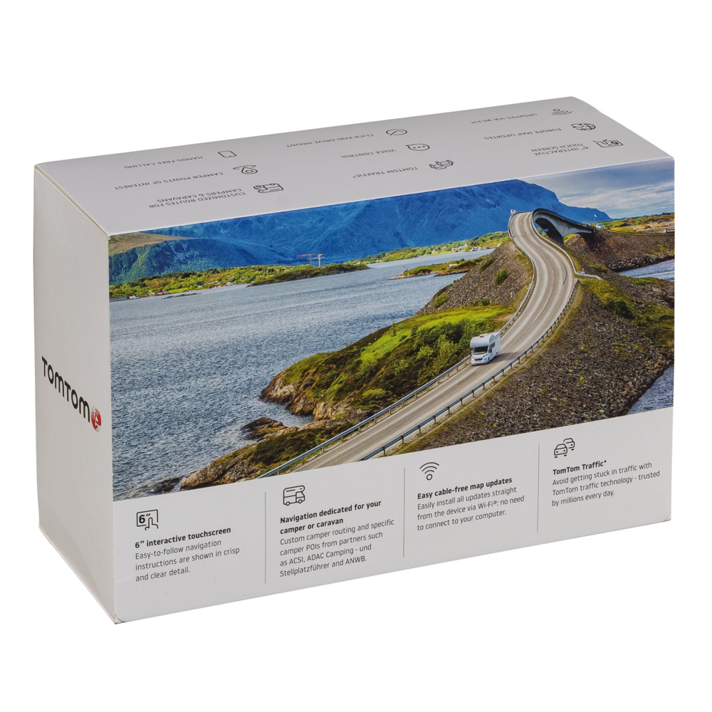 TomTom GO Camper Tour GPS-Navigationsgerät