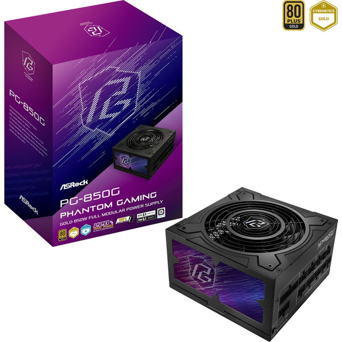 ASRock Phantom Gaming PG-850G 850W ATX 3.1 Netzteil