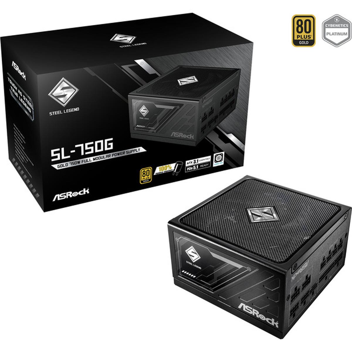 ASRock Steel Legend SL-750G 750W 80 Plus Gold ATX Netzteil
