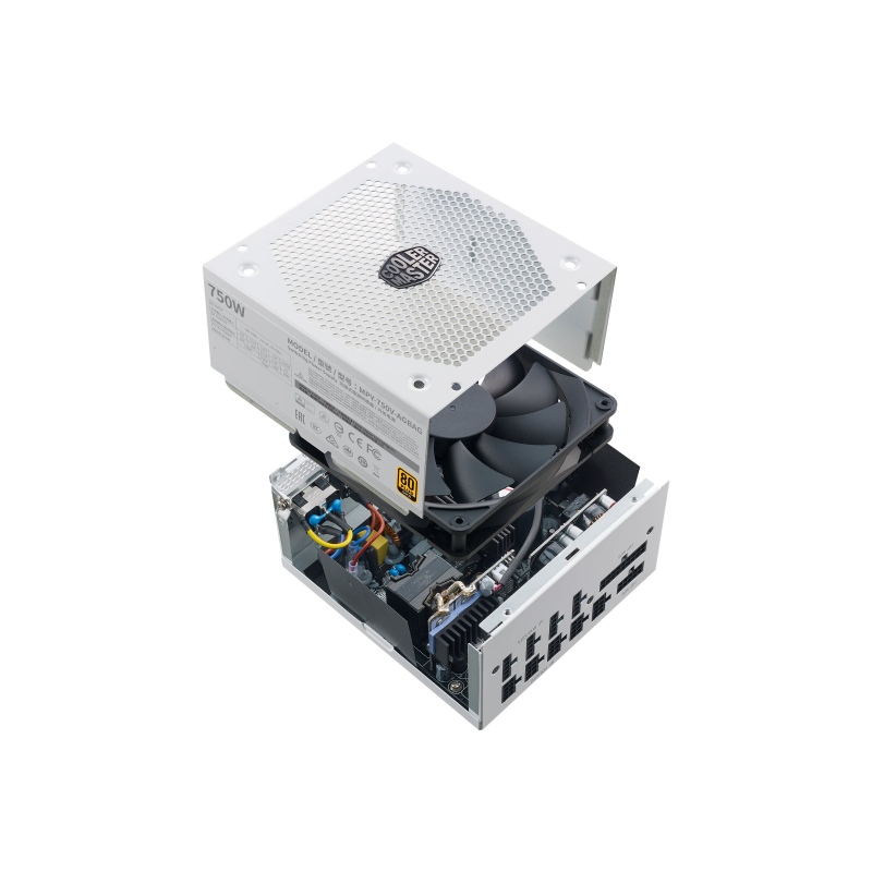 Cooler Master V750 Gold V2 750 Watt Netzteil 80 Plus Gold weiß