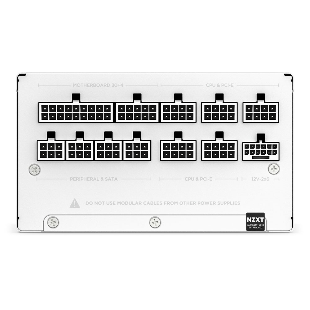 NZXT C1200 Gold ATX 3.1 Netzteil weiß