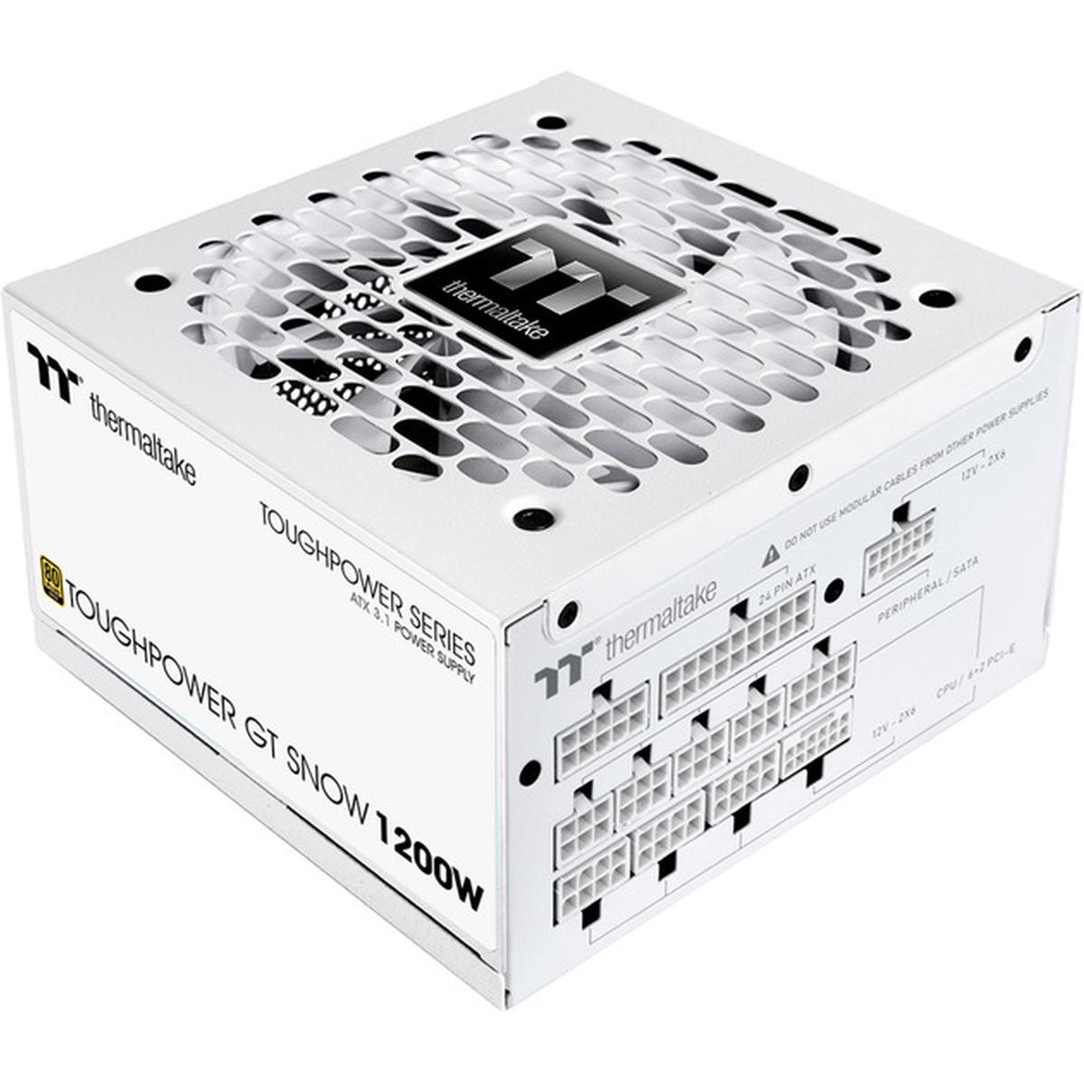 Thermaltake Toughpower GT Snow 1200W PC-Netzteil weiß