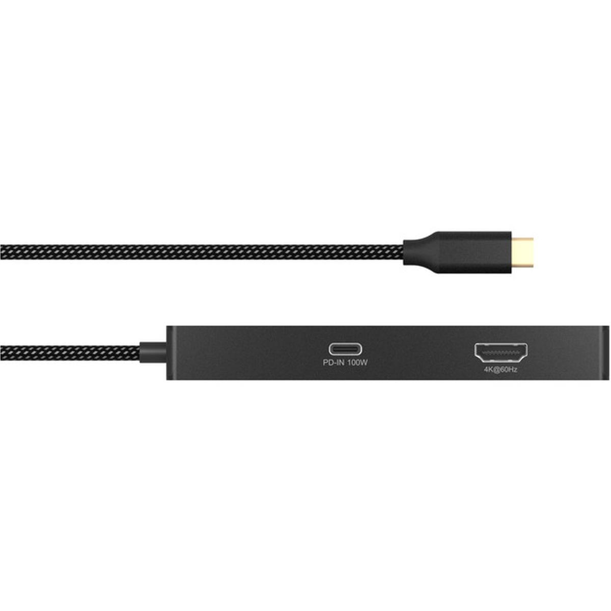 ICY BOX IB-DK4038-LCD USB-C DockingStation