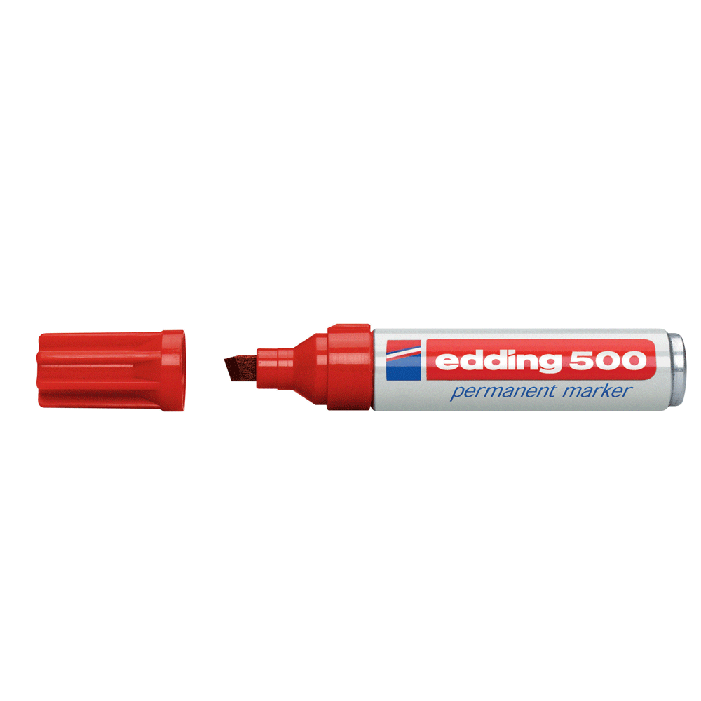 Edding Permanentmarker 500 2-7mm rot