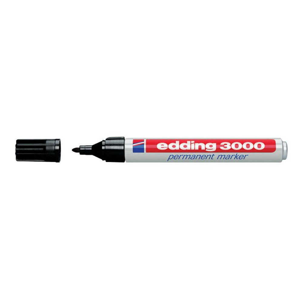 Edding 3000 Permanentmarker schwarz